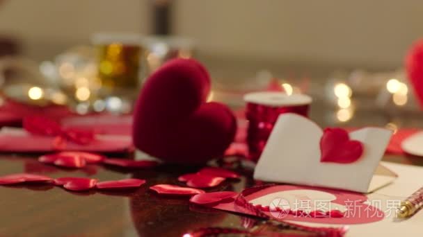 礼品盒和情人节情人节