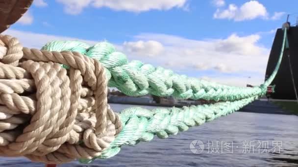 船舶系泊绳缆
