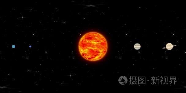 太阳系行星-虚拟现实