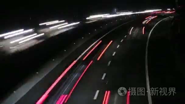 公路交通汽车在夜间失效 4 k