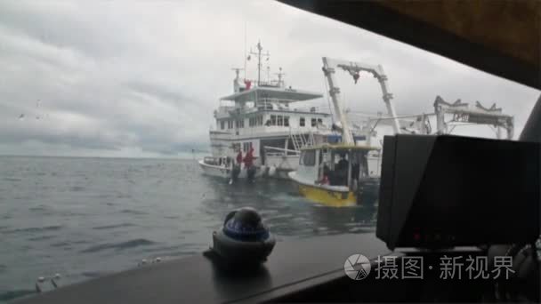 人们在潜艇潜入水中太平洋视频