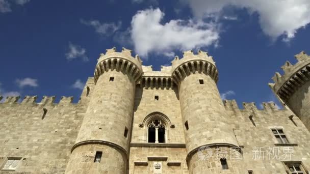 小镇,必须访问罗兹博物馆的著名骑士大师行宫 也称为帝堡城短视频