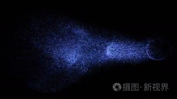 小小的星球，从粒子吸收了地球大部分的