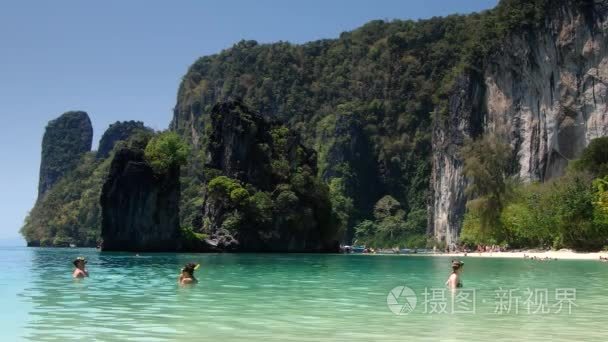 美丽的风景的泰国视频