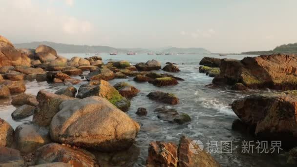 海洋场景越南与声音视频