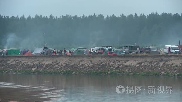 4K. 晚上拍摄华沙城市的天际线。 摩天大楼城市建筑的壮观鸟瞰图视频