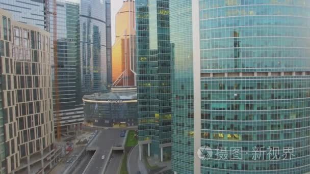 莫斯科国际商务中心视频