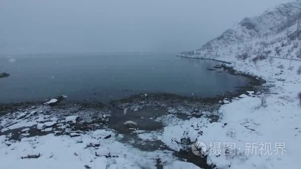 罗弗敦雪海岸视频