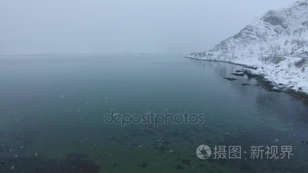 罗弗敦雪海岸视频