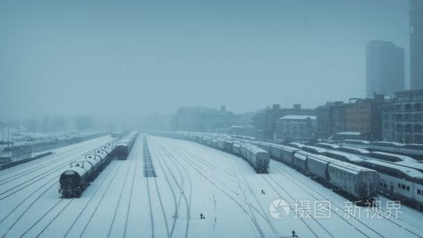 暴雪城市火车围场视频