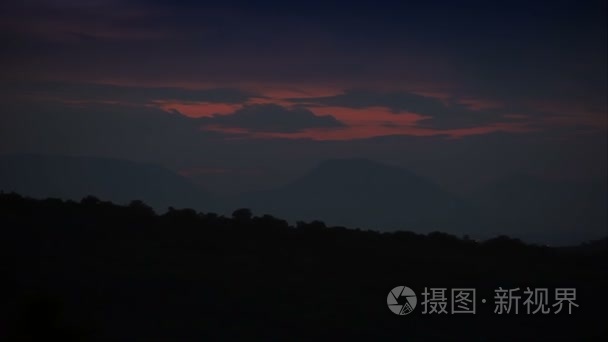意大利夜景景观视频
