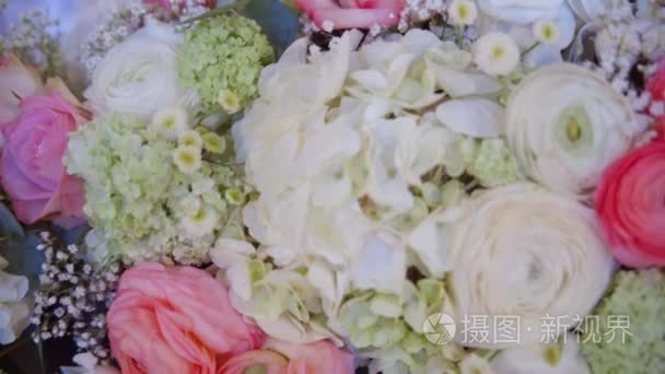 婚礼鲜花大厅装饰视频