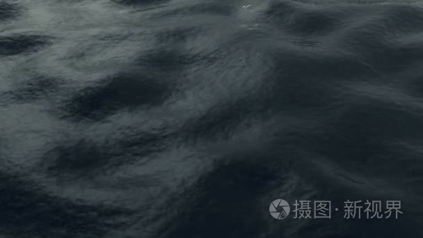 4 k 动画的大洋或大海表面