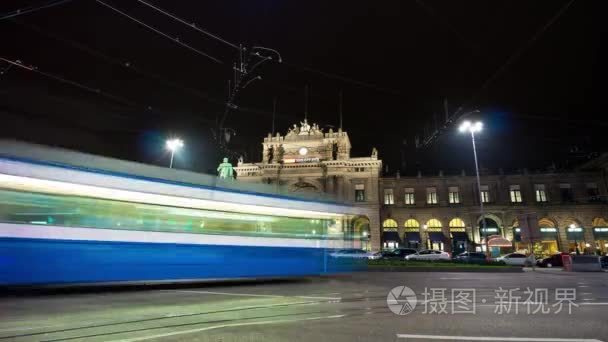 苏黎世的夜生活视频