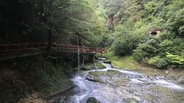 查看关于山区河流和桥