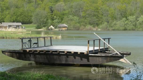 古代木渡船视频