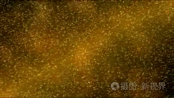 多彩的星尘粒子动画-循环金
