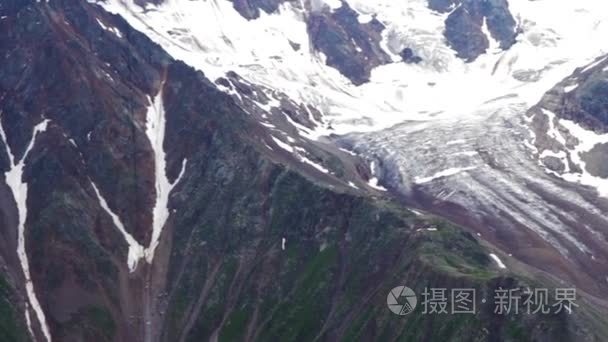 布鲁斯山的全景视图视频