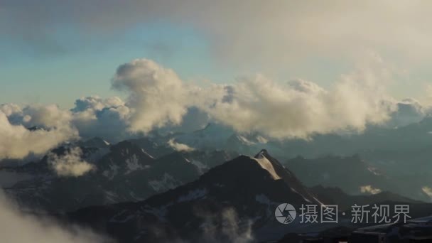 布鲁斯山的全景视图视频