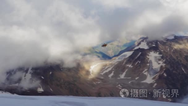 布鲁斯山的全景视图视频