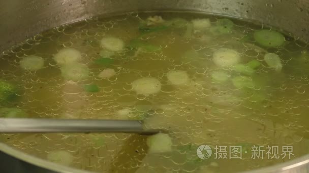 脂肪油肉汤，肉汤，汤特写