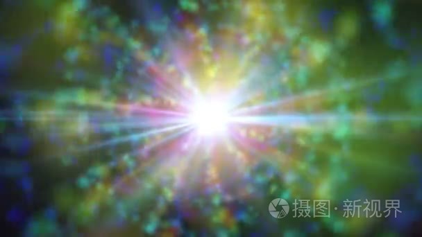 空间银河抽象明星视频