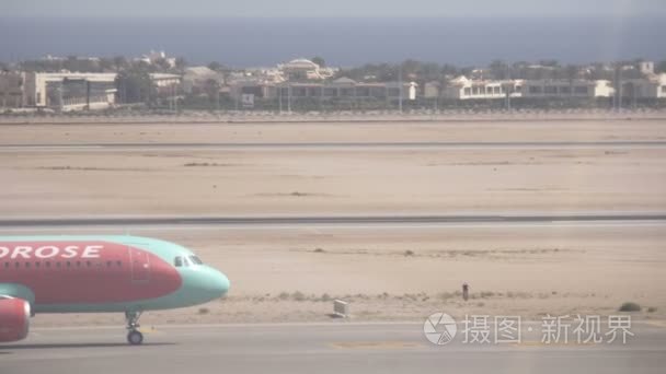 埃及沙姆沙伊赫3 月 8Airplanes 的国际机场视频