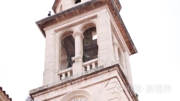 布德瓦教堂老城黑山视频