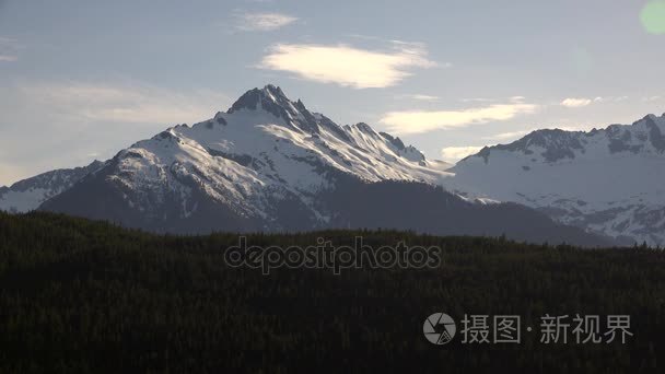 洛基山景观视频