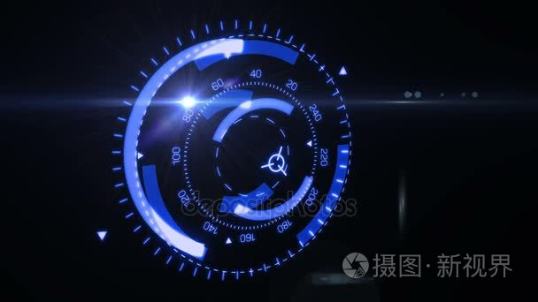 未来派 Hud 目标用户体验 Ui 界面