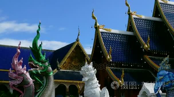 班登寺是泰国一寺庙坐落在的泰国北部清迈的最美丽、 最著名的泰国寺庙之一