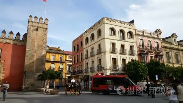 在皇家阿尔卡扎宫 Horsecar