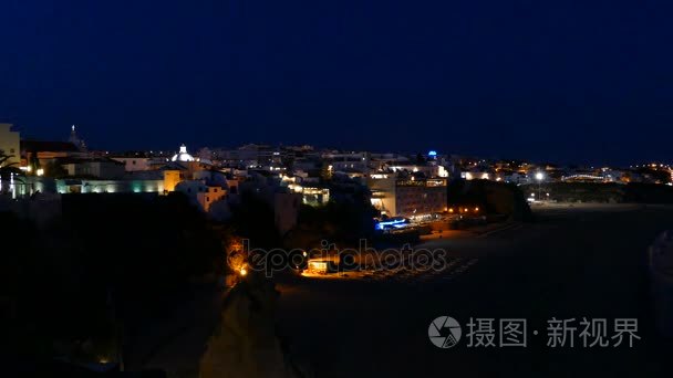 阿尔布费拉城市夜间景观