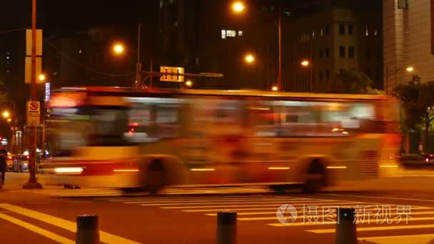 台北街头生活视频