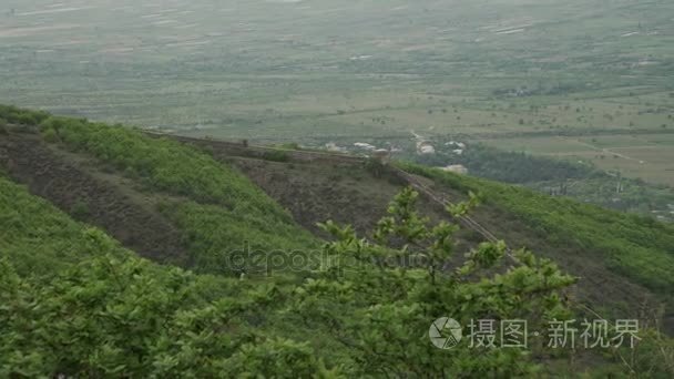 长城周围市希格在格鲁吉亚视频