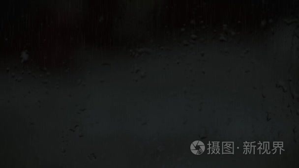 落下雨滴背景视频