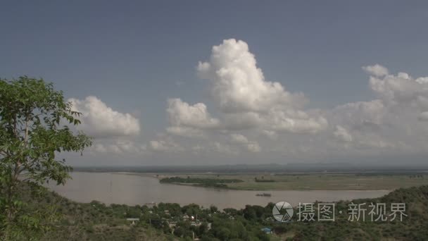 蒲甘的天际线岛的概述视频