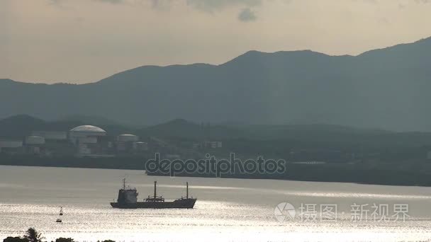 古巴圣地亚哥的海港视频