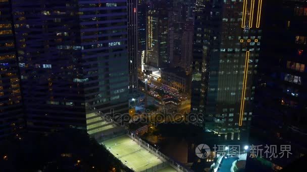 香港城市夜景视频