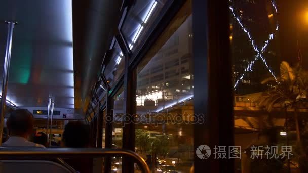 香港城市夜景视频