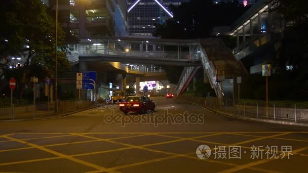 香港城市夜景视频