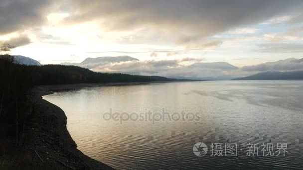 不列颠哥伦比亚省湖山视频