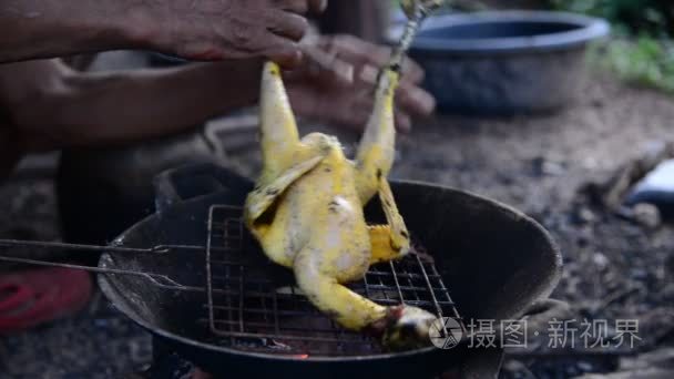 在泰国农村做饭视频