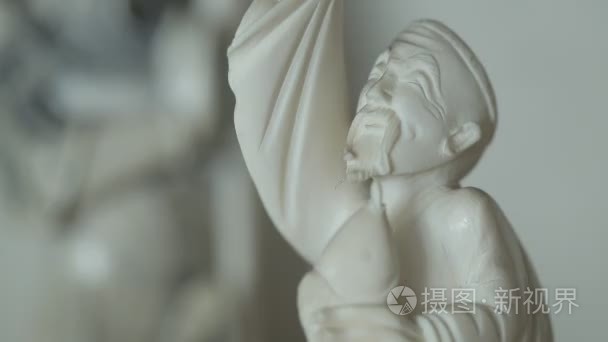亚洲的大理石雕像视频