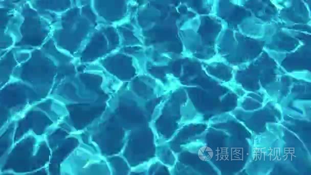 游泳池水表面