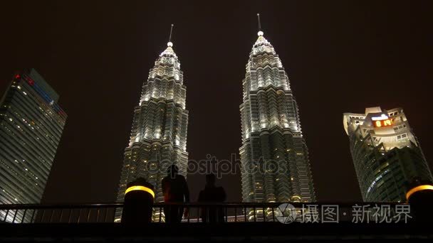 夜香港全景视频