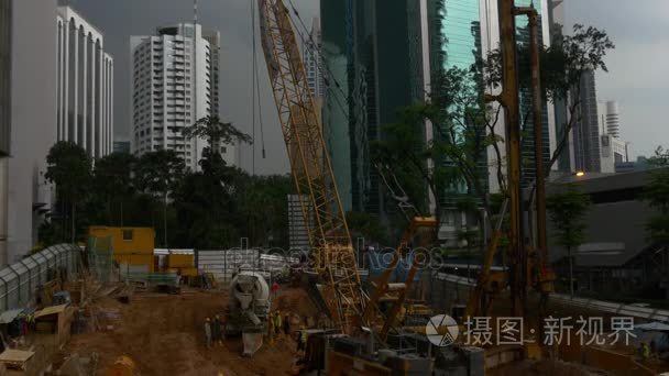 香港城市建设进程视频