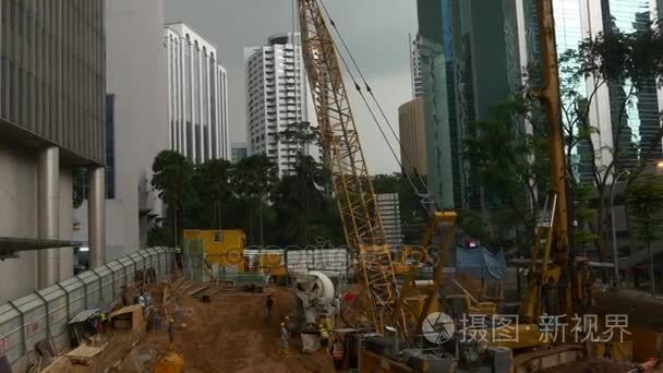 香港城市建设进程视频