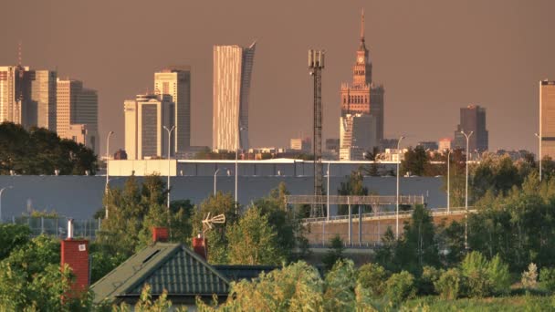 城市景观的波兰的国会大厦