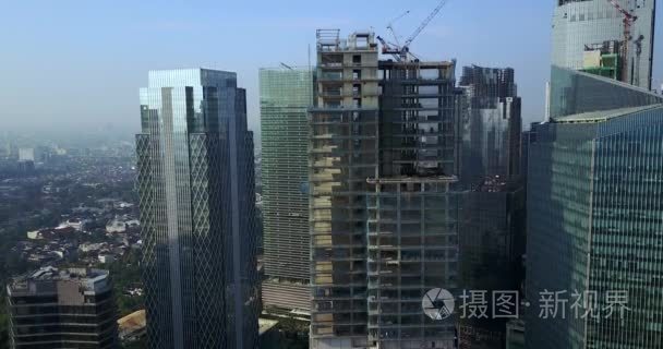 雅加达市摩天大楼建设